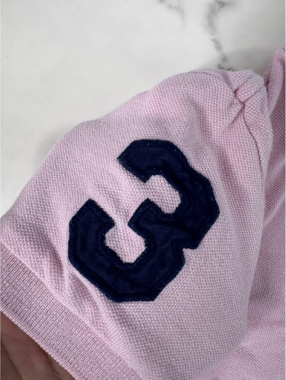 Polo Ralph Lauren Boys 4/4T Pink Cotton Big Pony Short Sleeve Polo Shirt